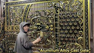 Vacuum Casting Process Episode 2 | Finishing Aluminum Alloy Gates, Railings, Fences | Art Aluminum