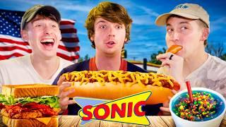 Two Brits try Sonic for the first time with Karl Jacobs!