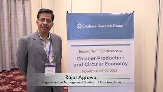 Rajat Agrawal, Department of Management Studies, IIT Roorkee, India