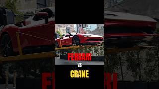 Ferrari VS Crane #sf90 #veo3