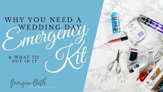 Wedding Day Bridal EMERGENCY Kit - Must haves for your wedding day! - Wedding Planning Ep 005