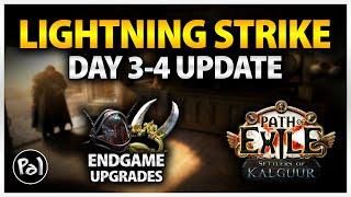 Lightning Strike Warden Day 3/4 Update | Scaling into Endgame