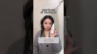 haircare routine using korea's bestselling products #shorts