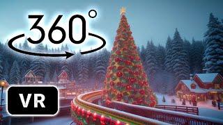 Christmas Chaos! Roller Coaster VR 360° The Ultimate Holiday Ride #xmas #video