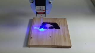 50*65cm Mini 3000MW Blue CNC Laser Engraving Machine 2Axis DC 12V DIY Engraver Desktop X32