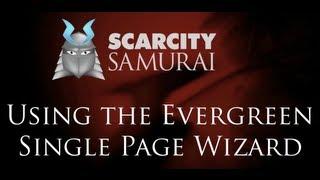 Using the Evergreen Single Page Campaign Wizard in Scarcity Samurai