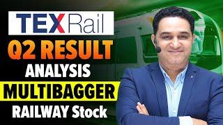 Buy and Forget Texrail Share | TexRail Share Q2 Result Analysis | @realscalpervipul