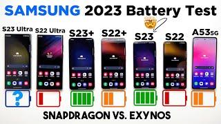 ULTIMATE 2023 Samsung Battery Test!