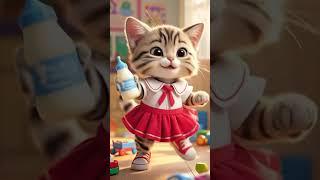 Cat Dance ️| Cute kitten #ai #cat #lovecats #cats#catvideos #funny #kittens #catlover 25052025F