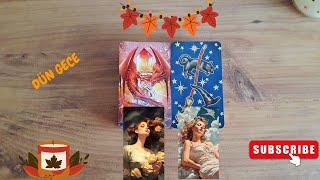 Dün Gece Seni Nasıl Düşündü Düşünürken Ne Hissetti #tarot #desteseç