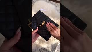 Luxury Unboxing: Saint Laurent Envelope Clutch from My Theresa #unboxing #luxurybag #luxuryshopping