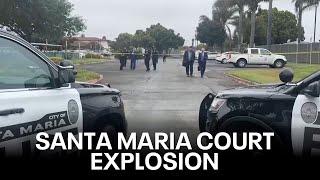 Santa Maria courthouse explosion leaves 5 injured | KTVU