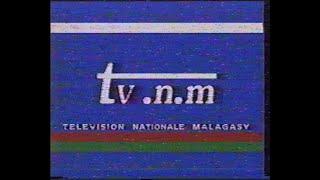 TV-DX TVNM Madagascar, opening, news and weather 24.03.1992