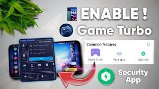 Enable Game Turbo From Security App Poco M6,M6 Pro 5G