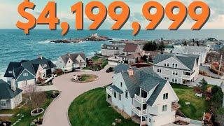 INSIDE a $4,199,999 Coastal LUXURY Home | York Maine Luxury Home