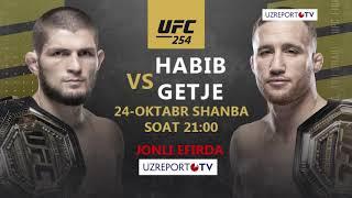 HABIB vs GETJE |  UZREPORT TV UFC 254