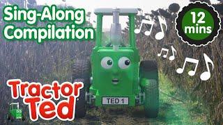 Songs On The Farm With Ted  | Tractor Ted Sing-Along Compilation  | Tractor Ted Official Channel