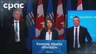 Alberta Premier Danielle Smith announces new auto insurance reforms – November 21, 2024