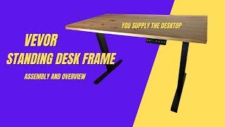 Build your custom Stand Up Desk with this Frame From Vevor!