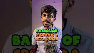 How to Learn Blockchain, Crypto Basics? Ali Solanki #shorts