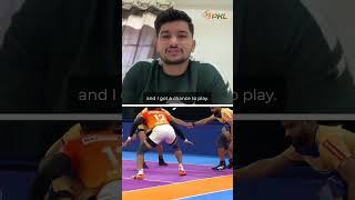 Nitesh Kumar's favourite match was against Puneri Paltan | Rise of a Star | #ProKabaddi #shorts