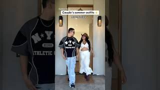 COUPLES SUMMER OUTFITS! #shorts
