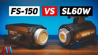 Best YouTube Light in 2021?? (Godox SL60W VS Nanlite FS-150 Comparison)