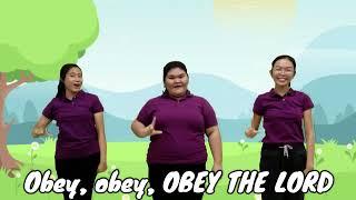 OBEY, OBEY THE LORD | Sunday School Song | Song for Kids