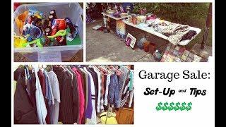 Garage Sale: Set-up & Tips | How to Set-Up Your Yard Sale to Make the Most Money