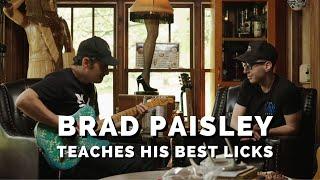 A guitar lesson with Brad Paisley on his best licks | The Zak Kuhn Show