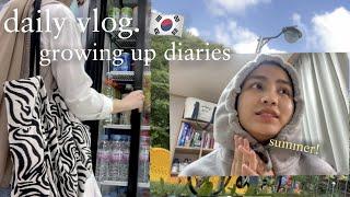 Daily Vlog SEMESTER KELAR! Now What? Liburan Musim Panas di Korea