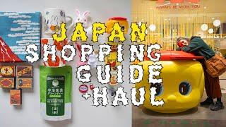 Epic Japan Art AND Style Haul: Tokyo, Osaka, Kyoto Ultimate Shopping Guide