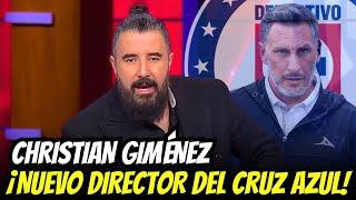 El CHACO vuelve a CASA: Christian Giménez TOMA LAS RIENDAS como nuevo DIRECTOR | noticias cruz azul