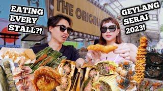 EATING EVERYTHING at Geylang Serai Night Market 2023! | BIGGEST RAMADAN BAZAAR in Singapore!