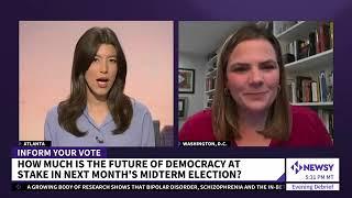 Is the future of democracy at stake in the midterms? | ASD’s Rachael Dean Wilson on Newsy