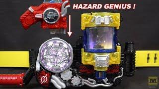 DX BUILD DRIVER : DX GENIUS + DX HAZARD TRIGGER (Kamen Rider Build Hazard Genius)