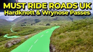 Conquering UK's Toughest Roads Hardknott and Wrynose Passes