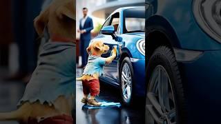 From Rags to Riches: A Stray Dog's Inspiring Journey #pets #shortsvideo #animals #emotionalstory