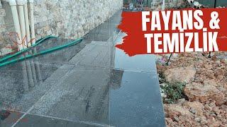 Fayansı Tamamladım! | Bahçeyi Temizledim! | Su Deposu ve Filtreyi Temizledim!