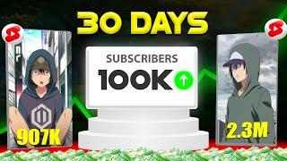 I Tried Faceless YouTube Shorts for 30 Days and Got 100k Subscribers!