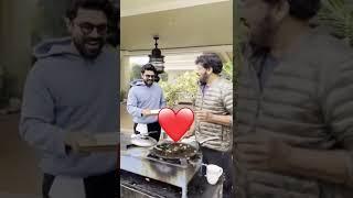 #chiranjeevi making Dosa for  #ramcharan #saidharamtej #varuntej and #vaishnavtej