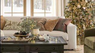 Pottery Barn's Christmas Collection 2024 Country Rustic | Rustic Glam Twist