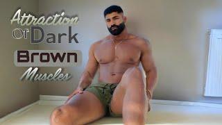 Dark Brown Muscle Hunk | Fitness As An Art