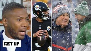 GET UP | Ryan Clark on Russell Wilson can lead Steelers to Super Bowl, Belichick & Rodgers team up