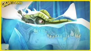 Frozen Hero: Giganto's Coolest Rescue Yet! | WINTER EPISODE | Gigantosaurus Multilingual