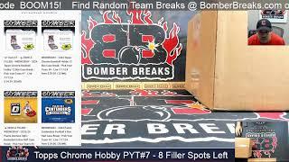 Welcome to BomberBreaks.com Topps Chrome Baseball Release Day Breaks, Discount Code Active!