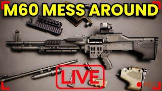 Trying Out The M60 --- || [PvP] Escape From Tarkov Livestream