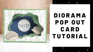 Super Easy Diorama Pop Up Fun Fold Card Tutorial