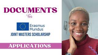 Erasmus Mundus Joint Masters Scholarship Application Documents |Study In Europe 2024 |Desire Uba