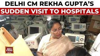 Delhi CM Rekha Gupta Slams AAP Health Schemes, Parvesh Verma Inspects Yamuna Cleanup